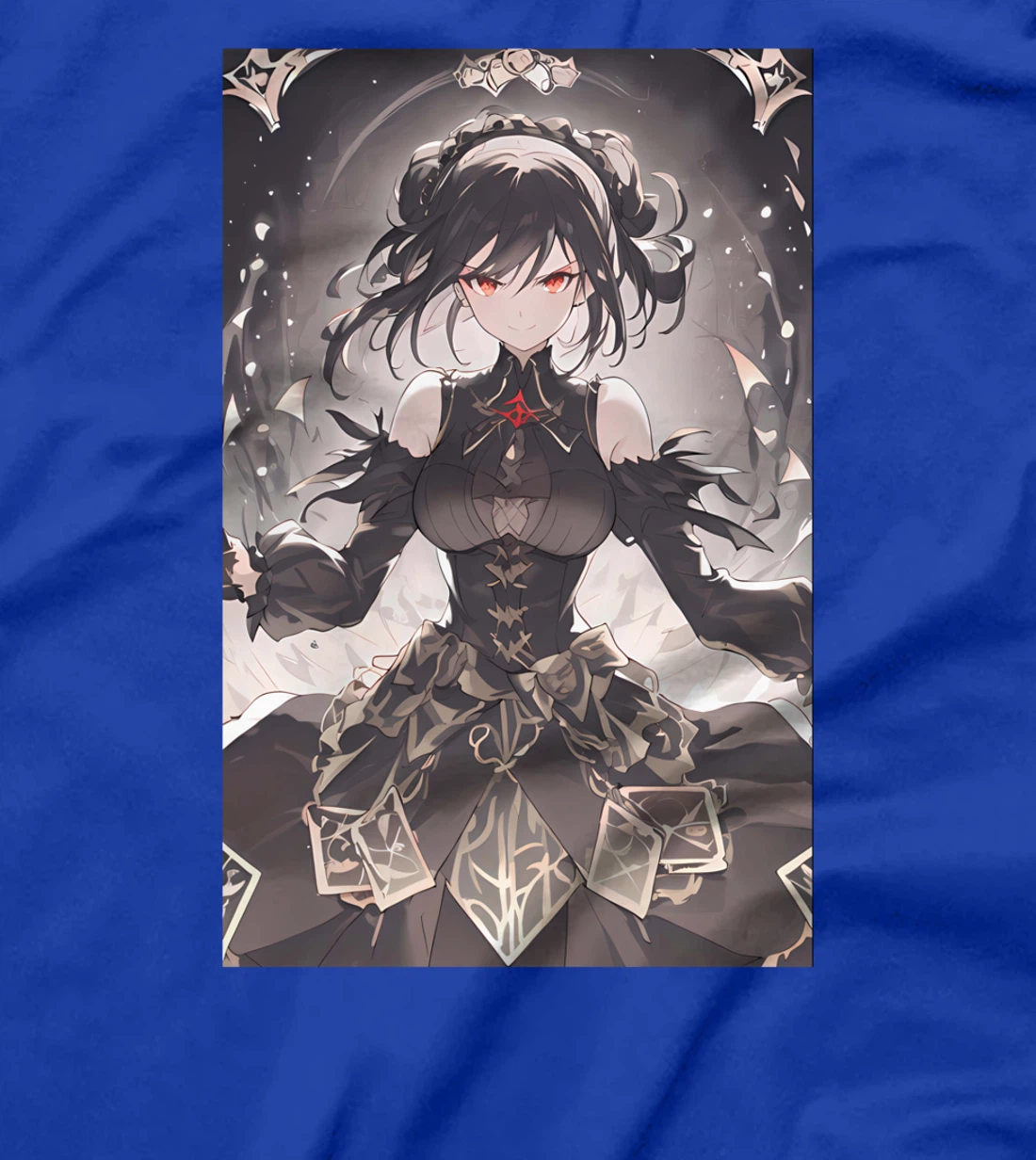 Aesthetic Goth Anime Girl Soft Grunge Gothic Waifu T-Shirt