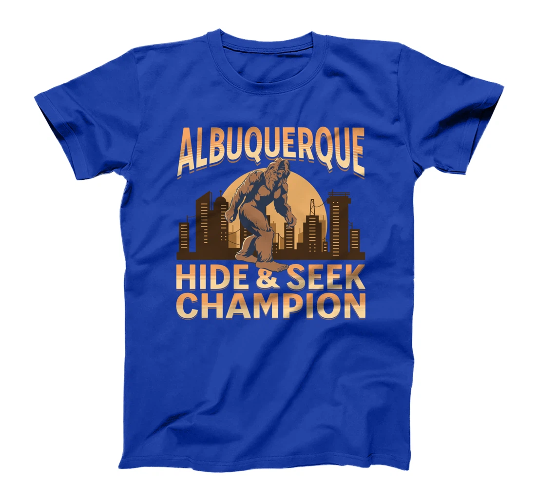 Albuquerque Bigfoot City Sunset Champ T-Shirt