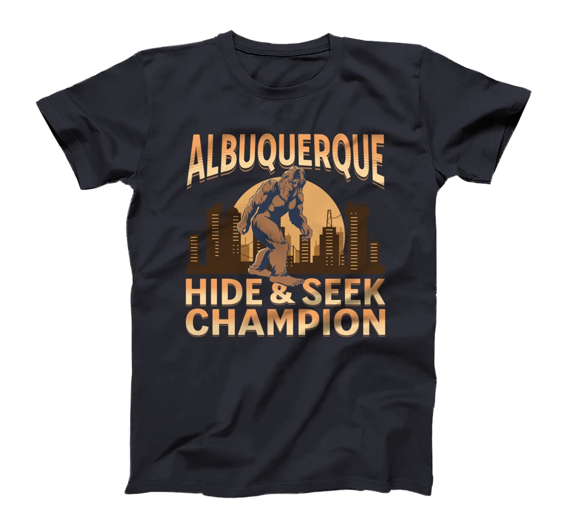 Albuquerque Bigfoot City Sunset Champ T-Shirt