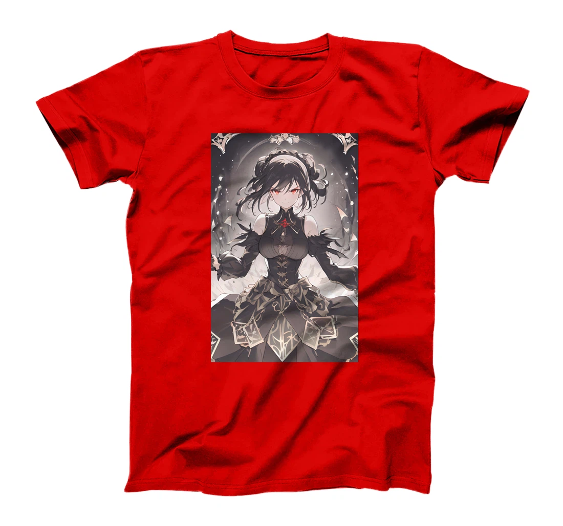 Aesthetic Goth Anime Girl Soft Grunge Gothic Waifu T-Shirt