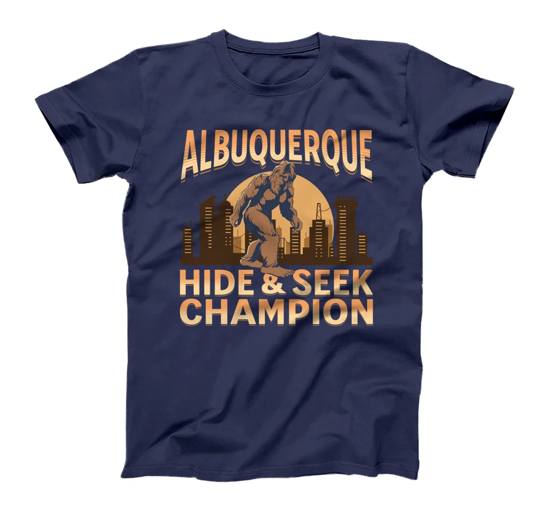 Albuquerque Bigfoot City Sunset Champ T-Shirt