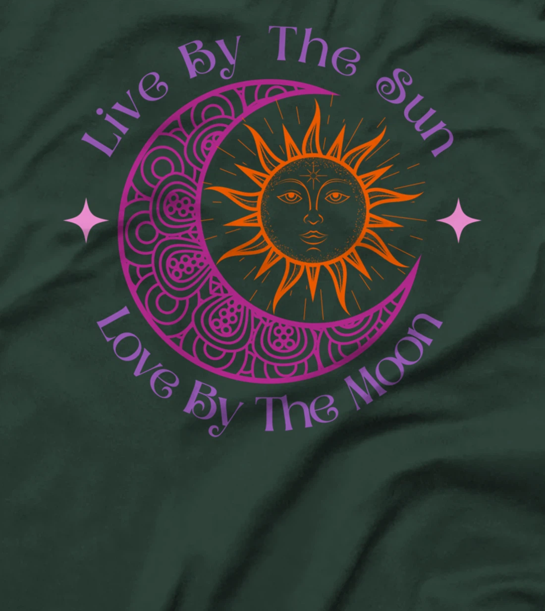 Mystical Sun Moon Love T-Shirt