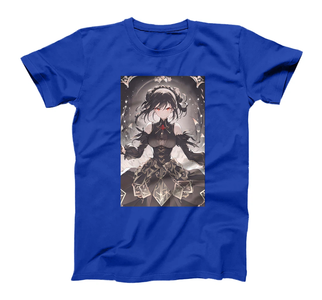 Aesthetic Goth Anime Girl Soft Grunge Gothic Waifu T-Shirt