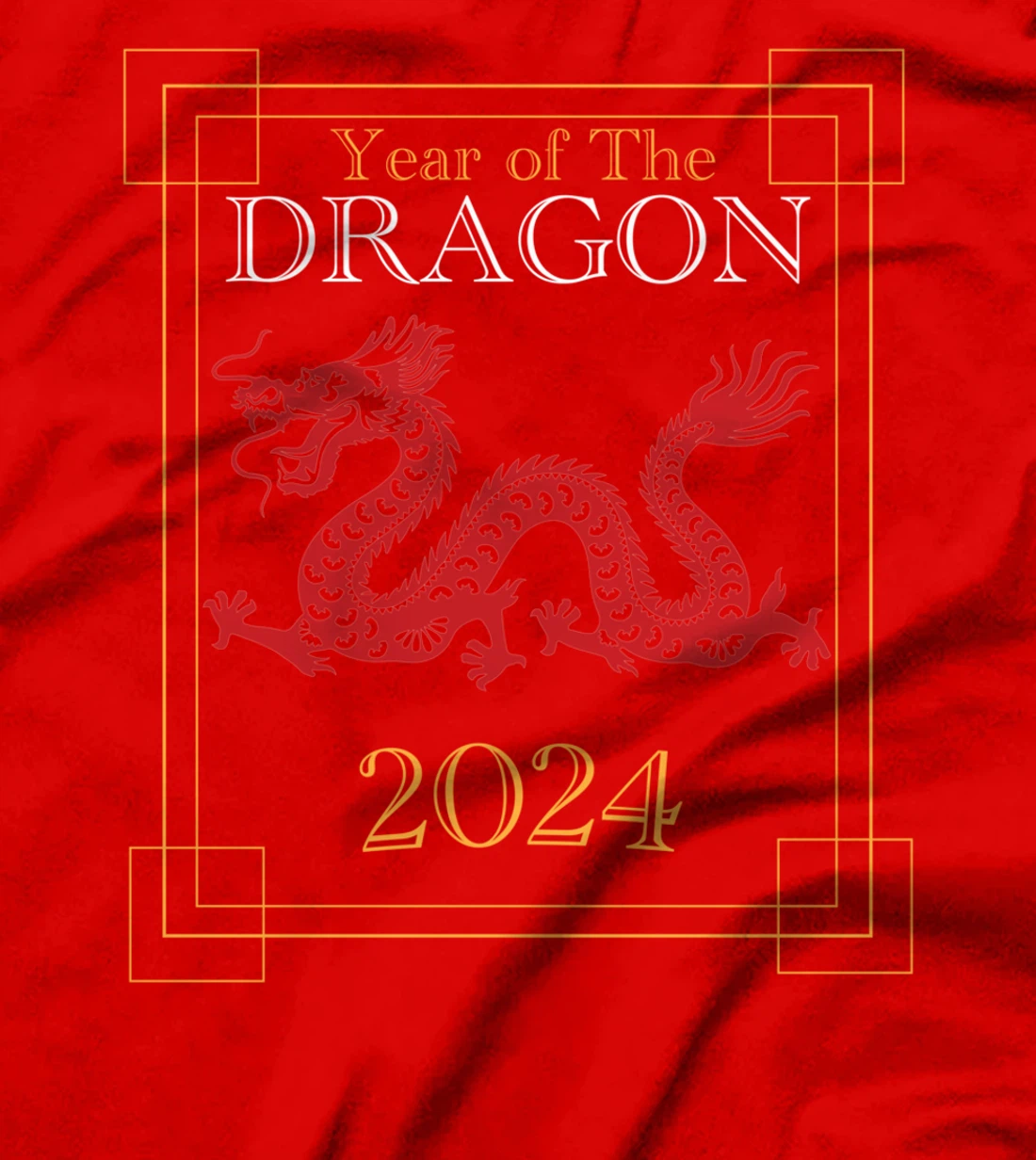 inspire Year of the Dragon 2024 Chinese New Year Zodiac T-Shirt