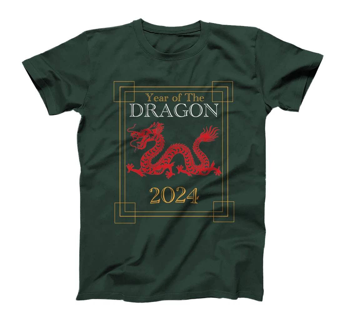inspire Year of the Dragon 2024 Chinese New Year Zodiac T-Shirt