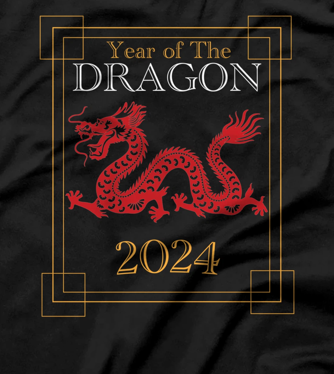 inspire Year of the Dragon 2024 Chinese New Year Zodiac T-Shirt