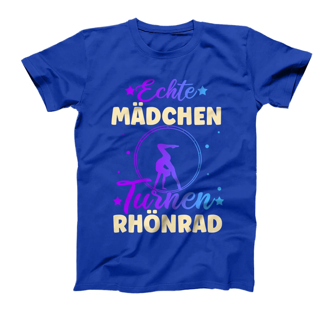 Real girl gymnastics rhönrad gymnsatik gift gymnast T-Shirt