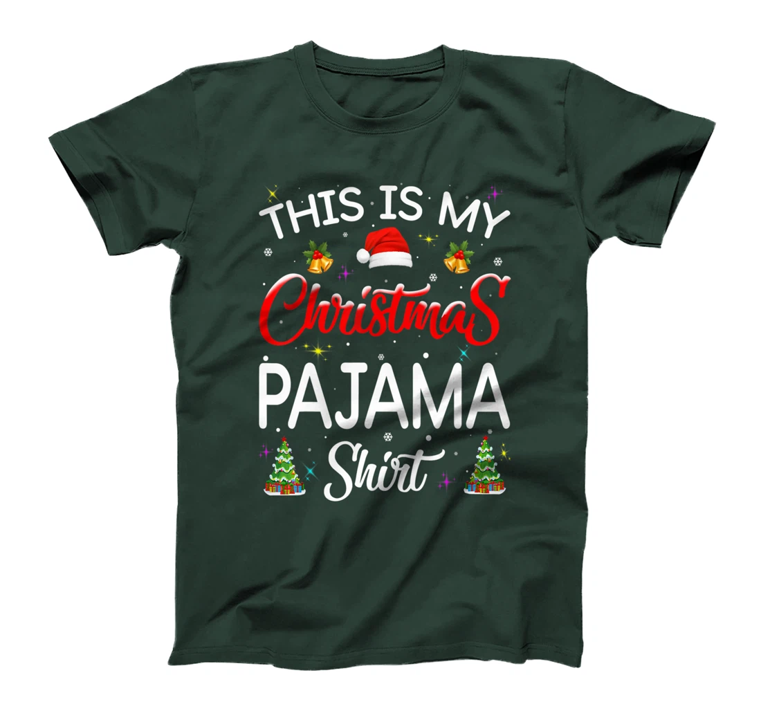 This Is My Christmas Pajamas Shirt Funny Christmas T-Shirt