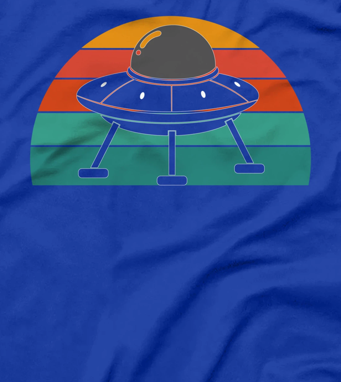 Retro Unidentified Flying Object Sci Fi Alien UFO T-Shirt