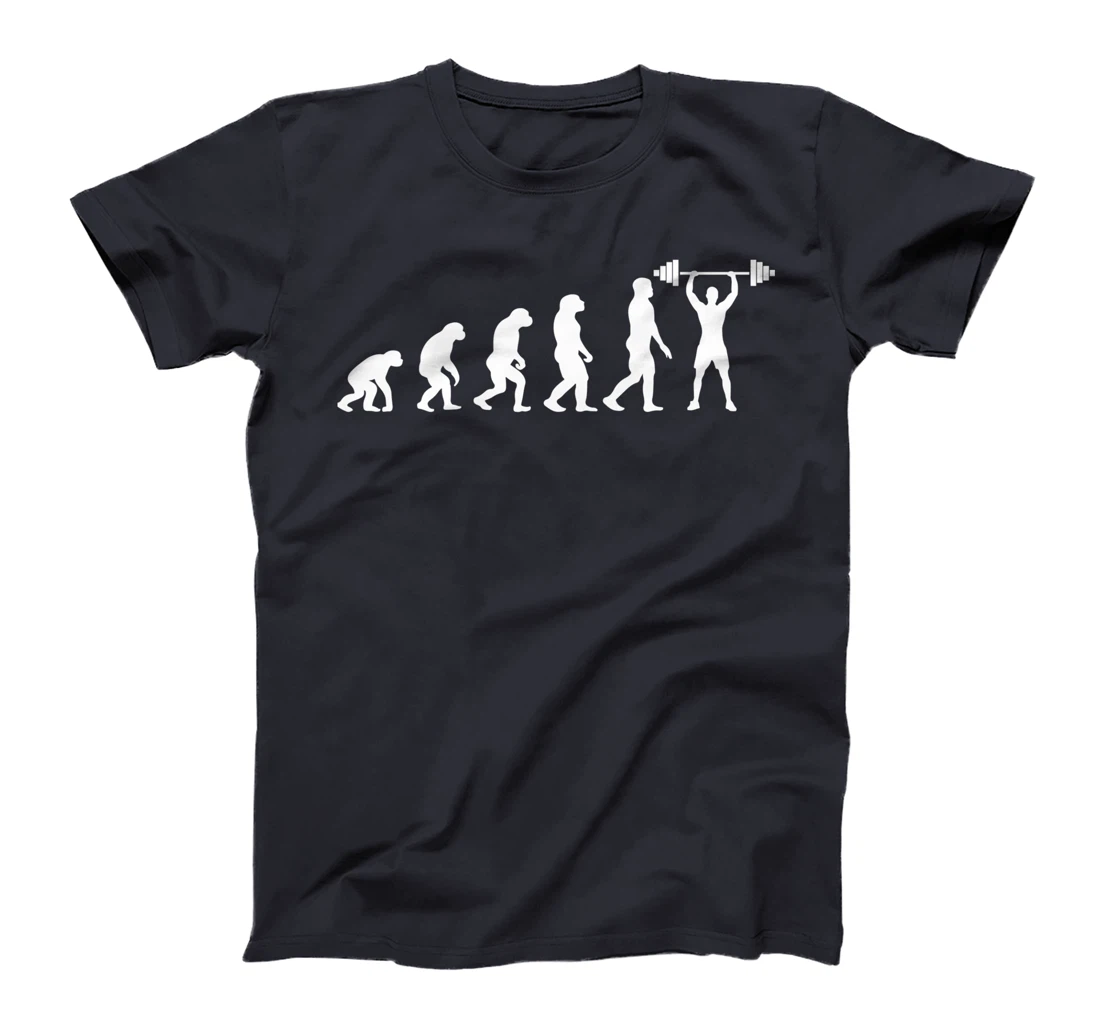 Weightlifting Powerlifting Evolution Gym T-Shirt