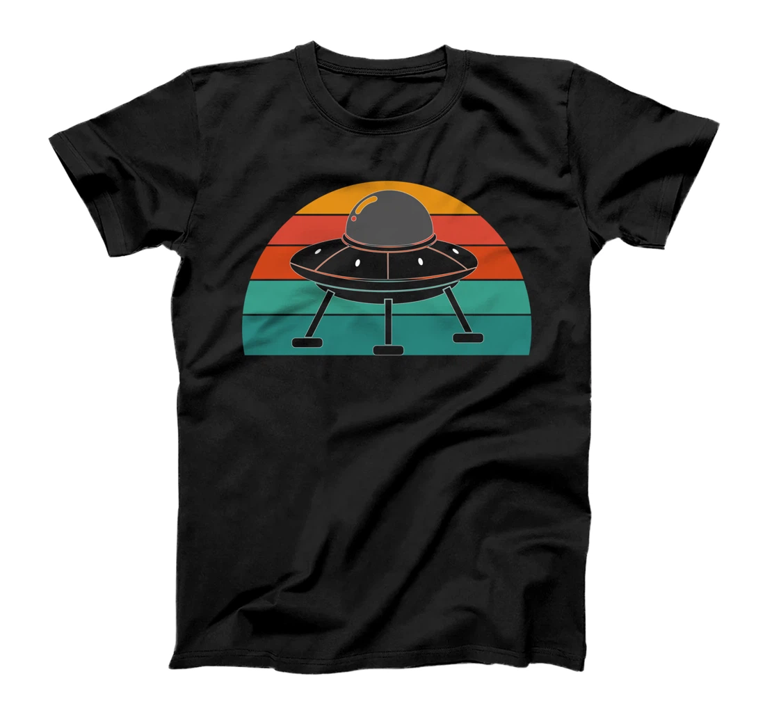 Retro Unidentified Flying Object Sci Fi Alien UFO T-Shirt