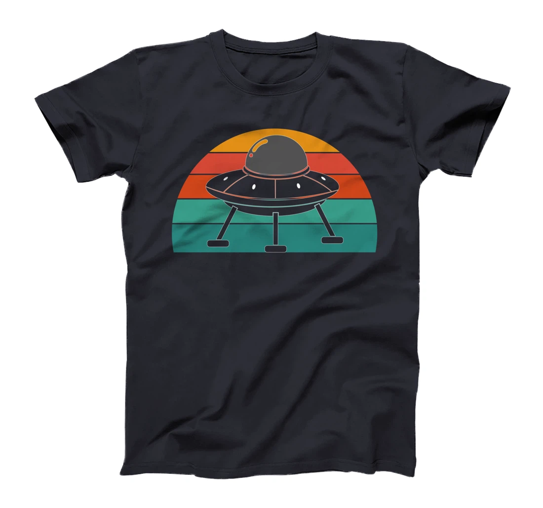 Retro Unidentified Flying Object Sci Fi Alien UFO T-Shirt