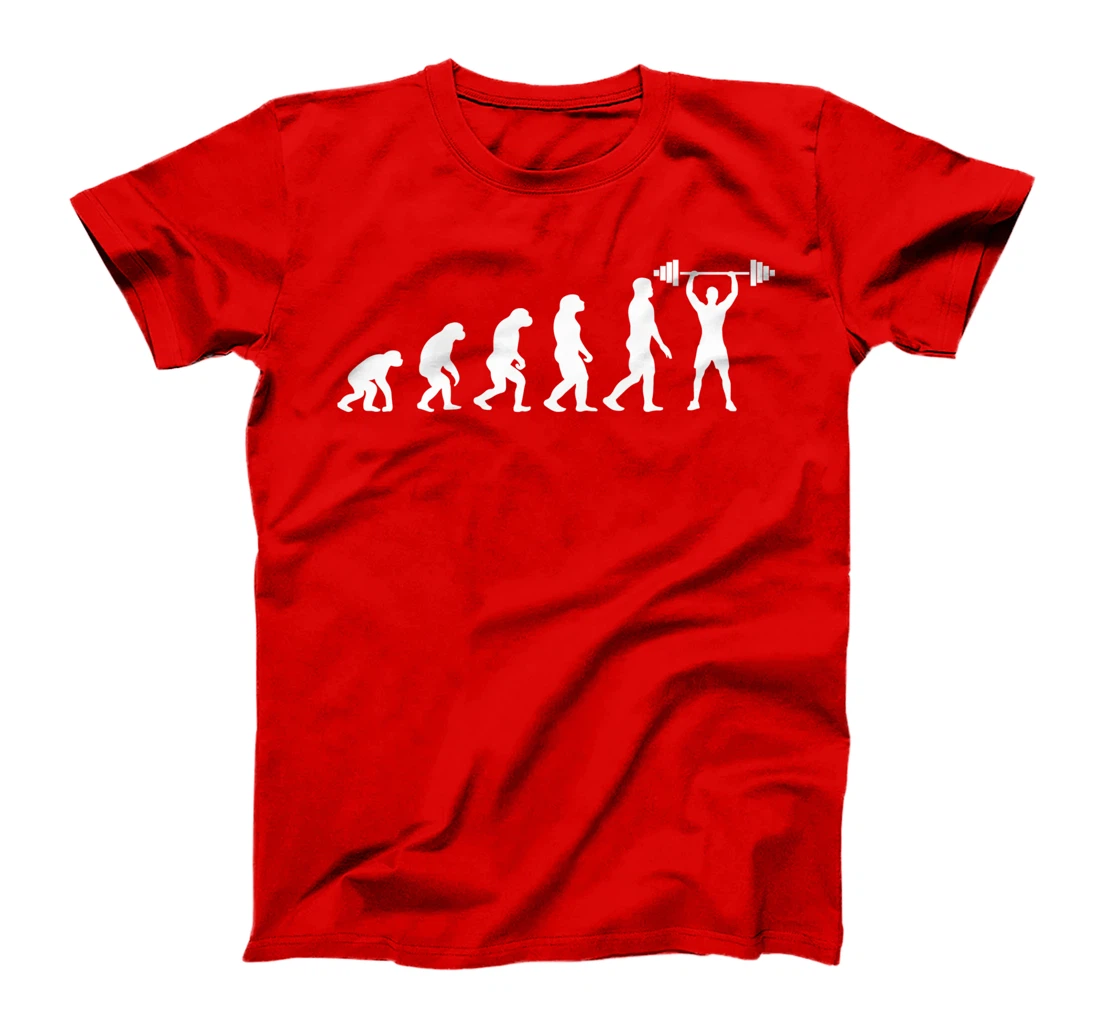 Weightlifting Powerlifting Evolution Gym T-Shirt