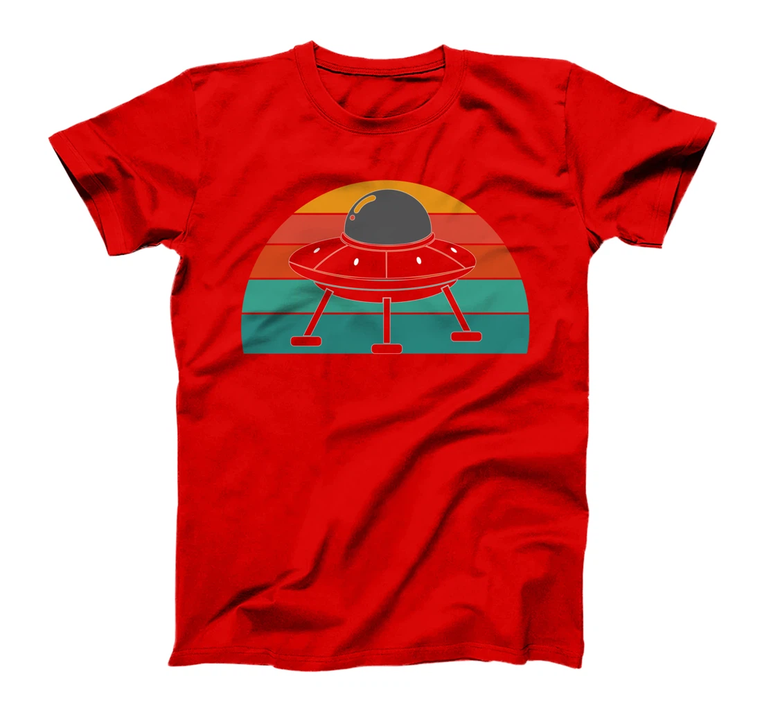 Retro Unidentified Flying Object Sci Fi Alien UFO T-Shirt