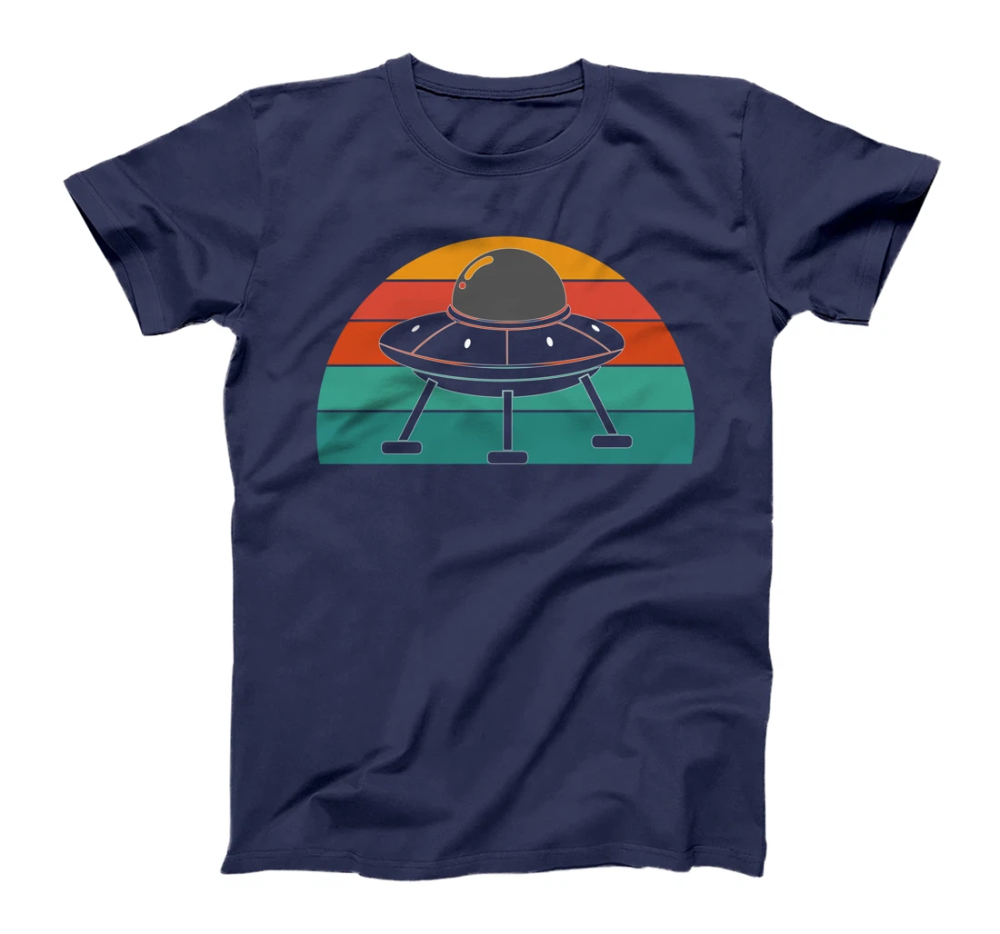 Retro Unidentified Flying Object Sci Fi Alien UFO T-Shirt