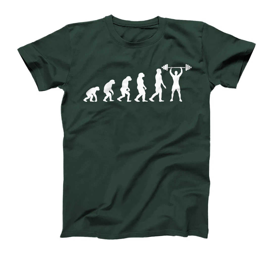 Weightlifting Powerlifting Evolution Gym T-Shirt