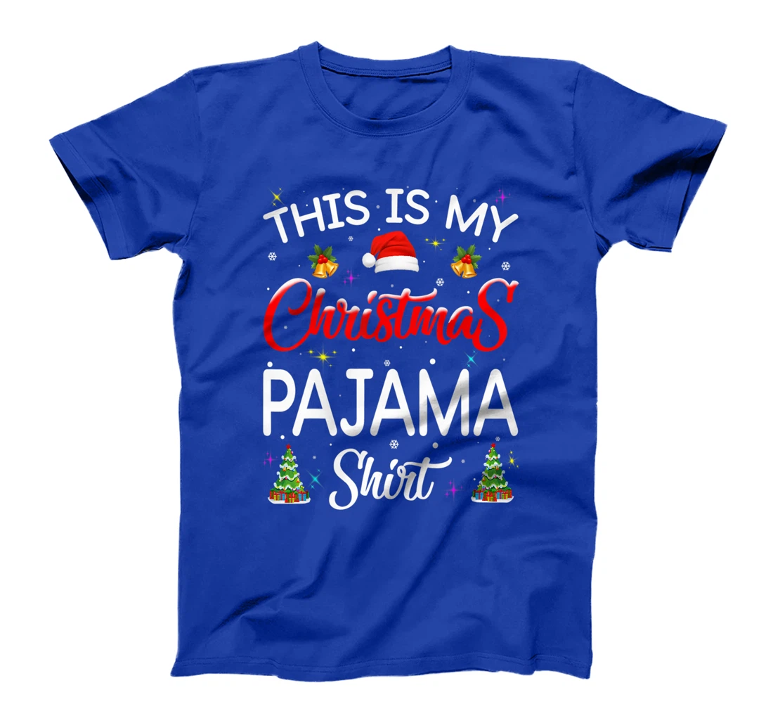 This Is My Christmas Pajamas Shirt Funny Christmas T-Shirt