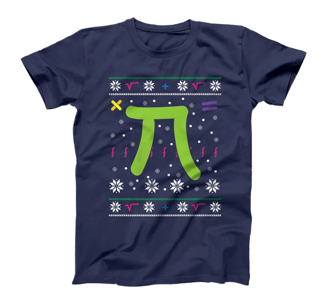 Pi Number - Christmas Math Lover Holiday Season Math Number T-Shirt, Women T-Shirt