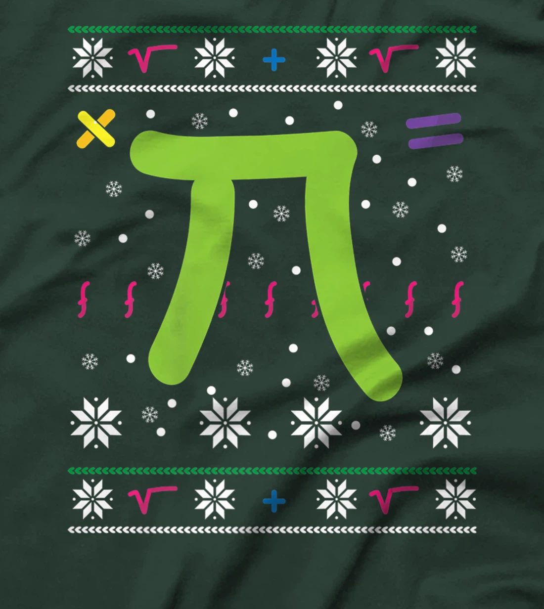 Pi Number - Christmas Math Lover Holiday Season Math Number T-Shirt, Women T-Shirt