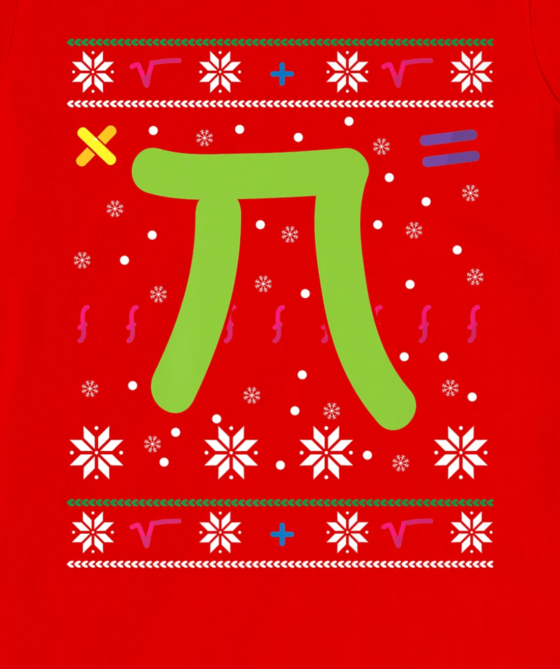 Pi Number - Christmas Math Lover Holiday Season Math Number T-Shirt, Women T-Shirt