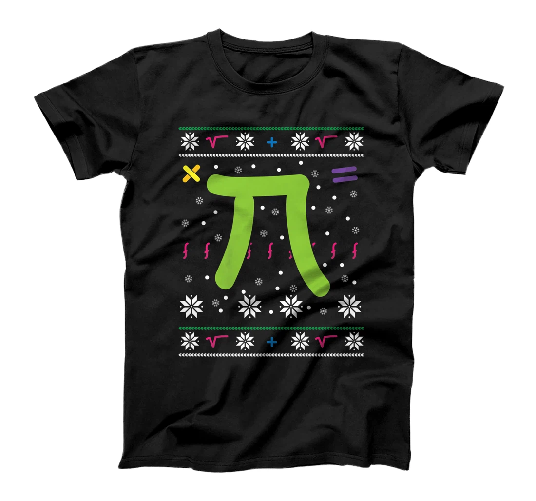 Pi Number - Christmas Math Lover Holiday Season Math Number T-Shirt, Women T-Shirt