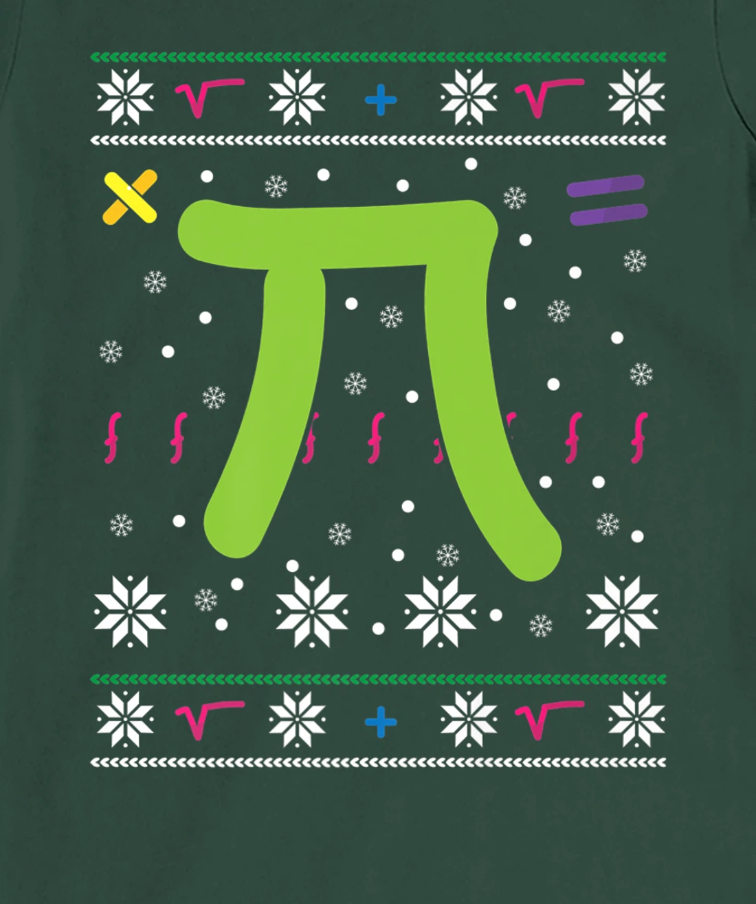 Pi Number - Christmas Math Lover Holiday Season Math Number T-Shirt, Women T-Shirt