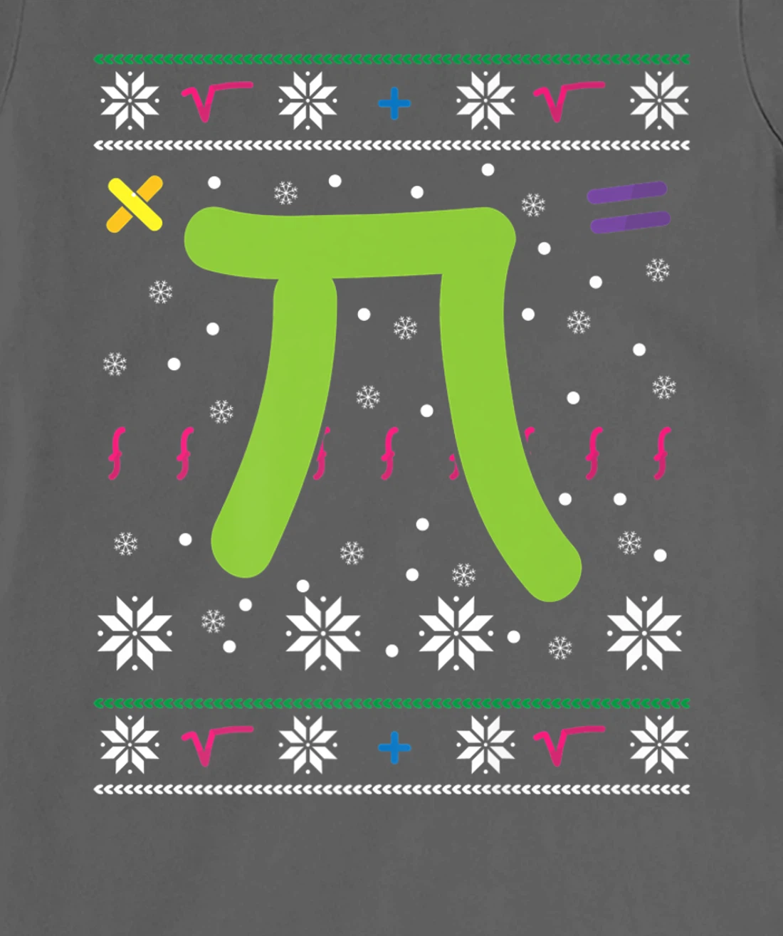 Pi Number - Christmas Math Lover Holiday Season Math Number T-Shirt, Women T-Shirt