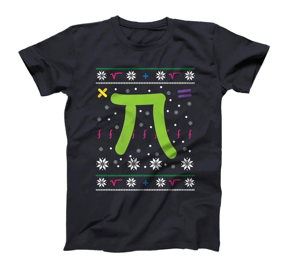 Pi Number - Christmas Math Lover Holiday Season Math Number T-Shirt, Women T-Shirt