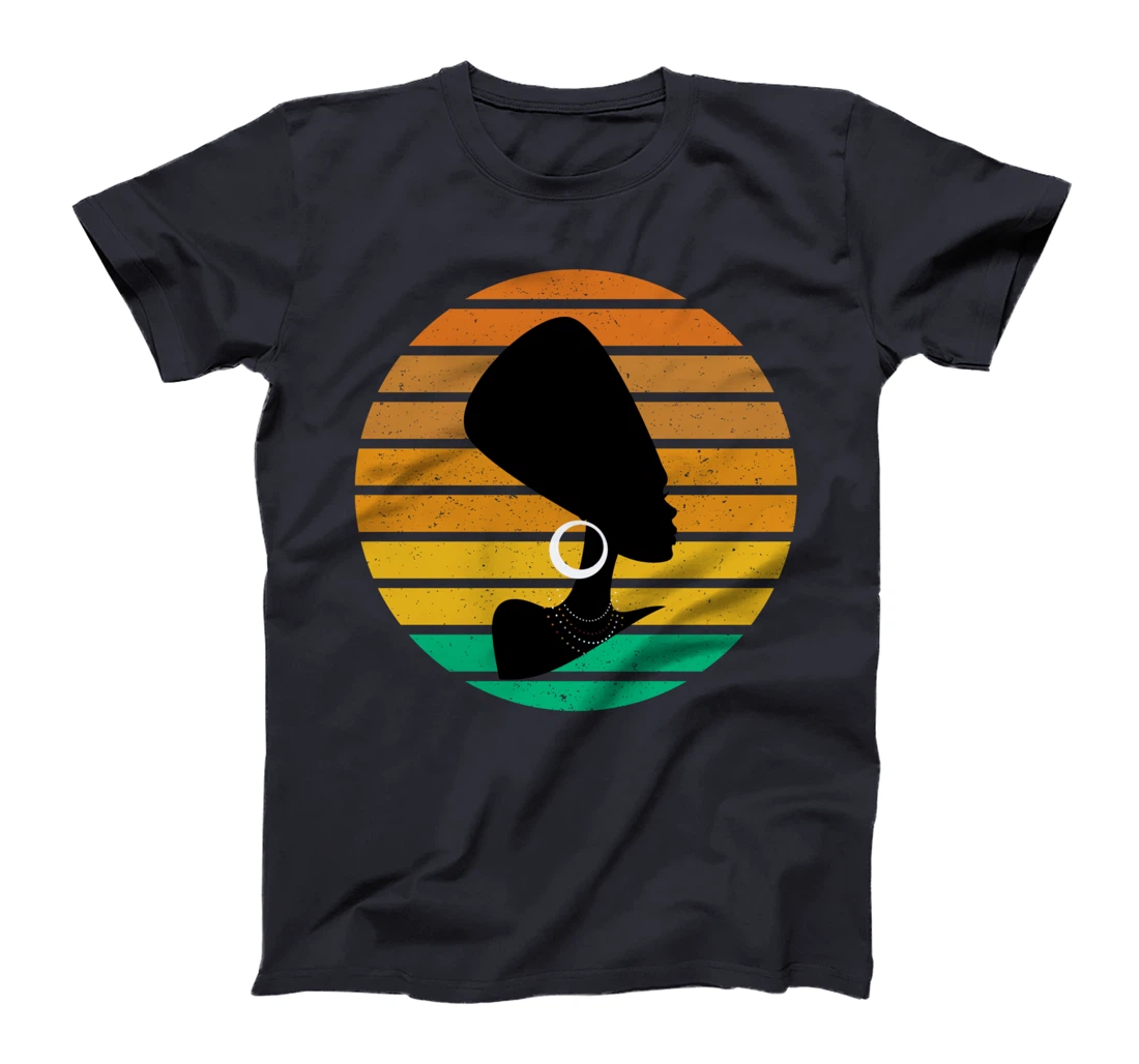 African Queen Strong Black and Proud T-Shirt