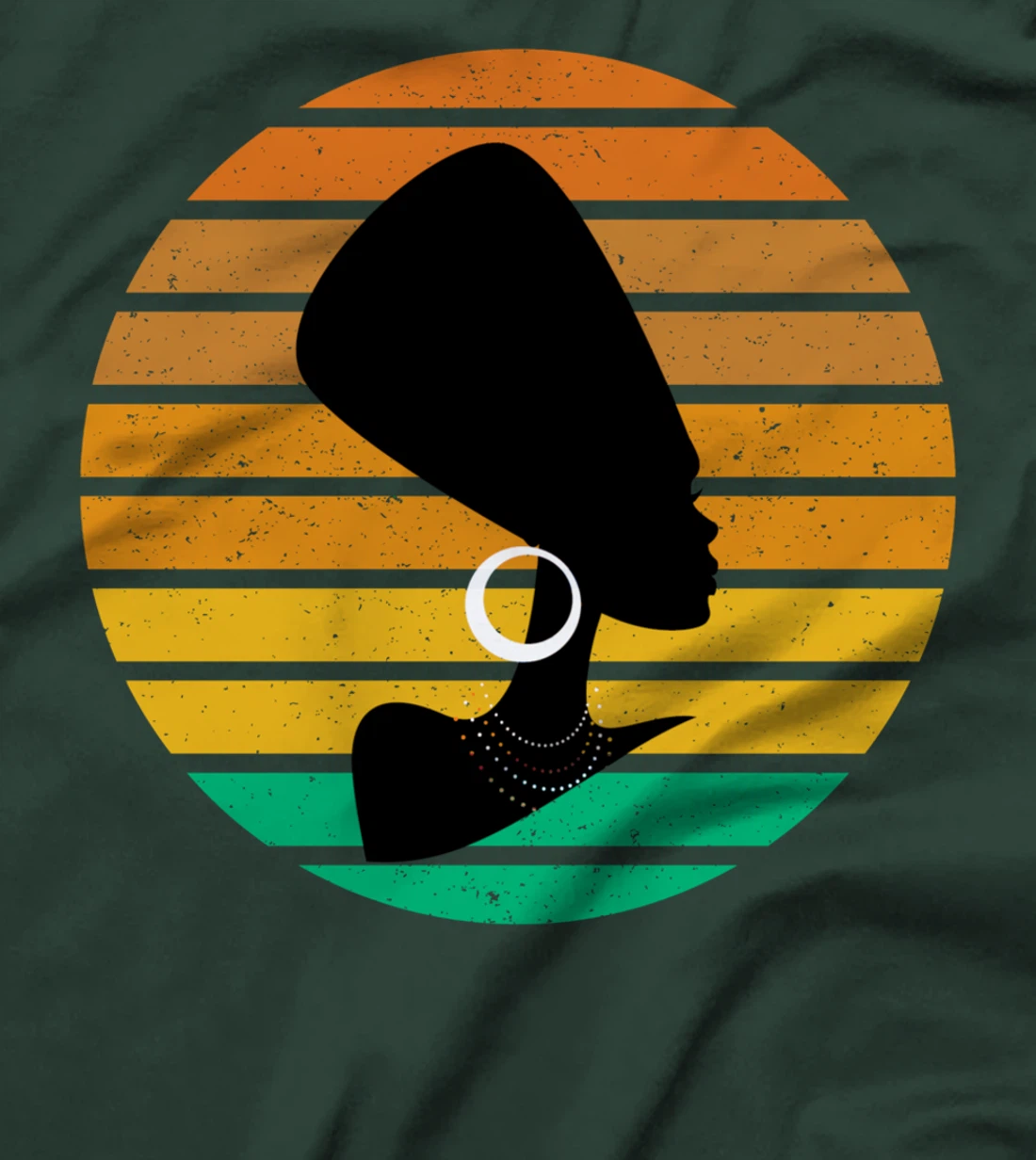 African Queen Strong Black and Proud T-Shirt