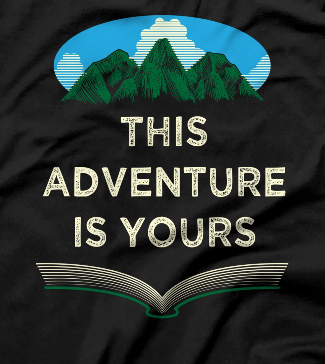 This Adventure Is Yours Camping Trip Camper Travel Hiking T-Shirt