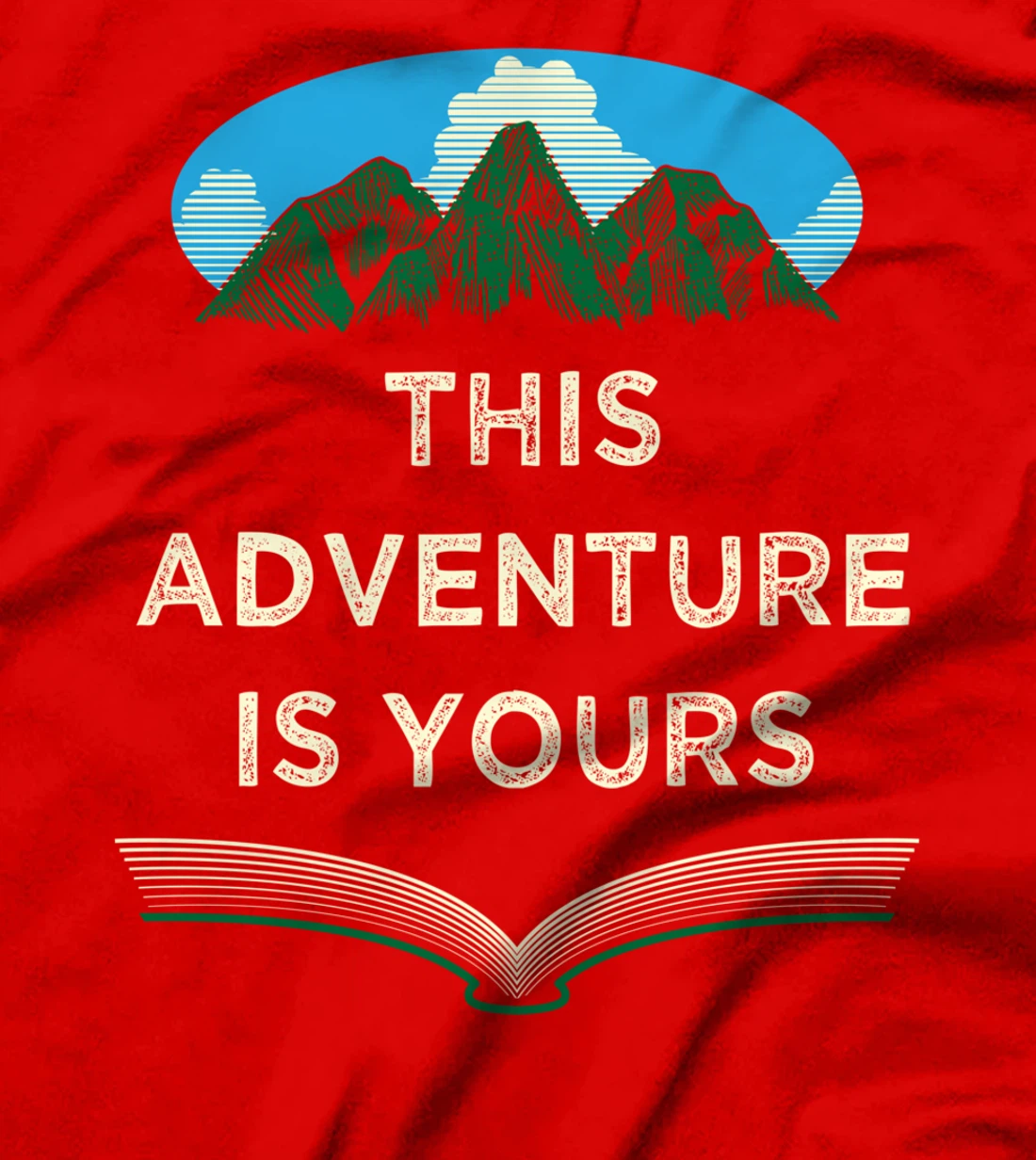 This Adventure Is Yours Camping Trip Camper Travel Hiking T-Shirt