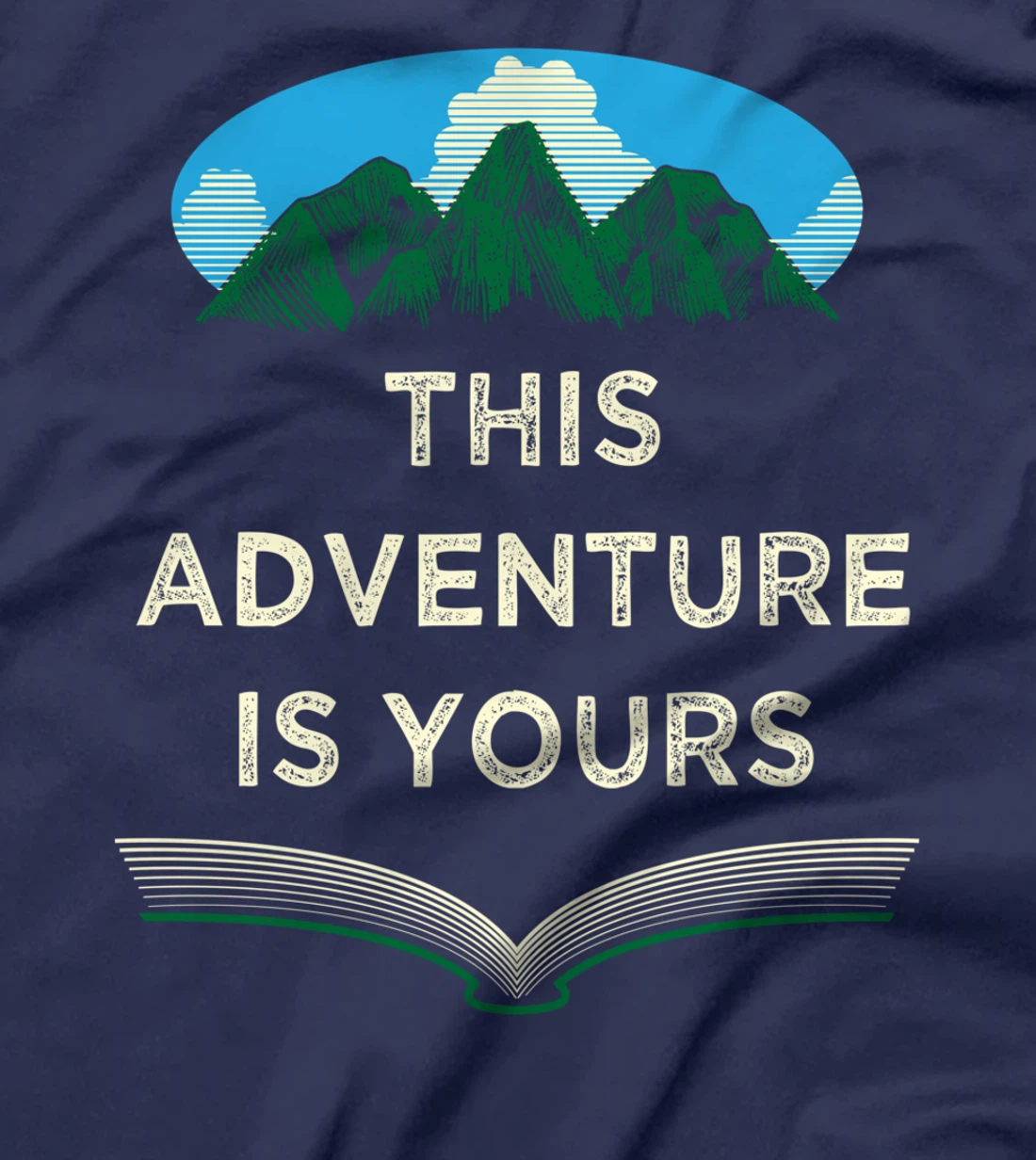 This Adventure Is Yours Camping Trip Camper Travel Hiking T-Shirt