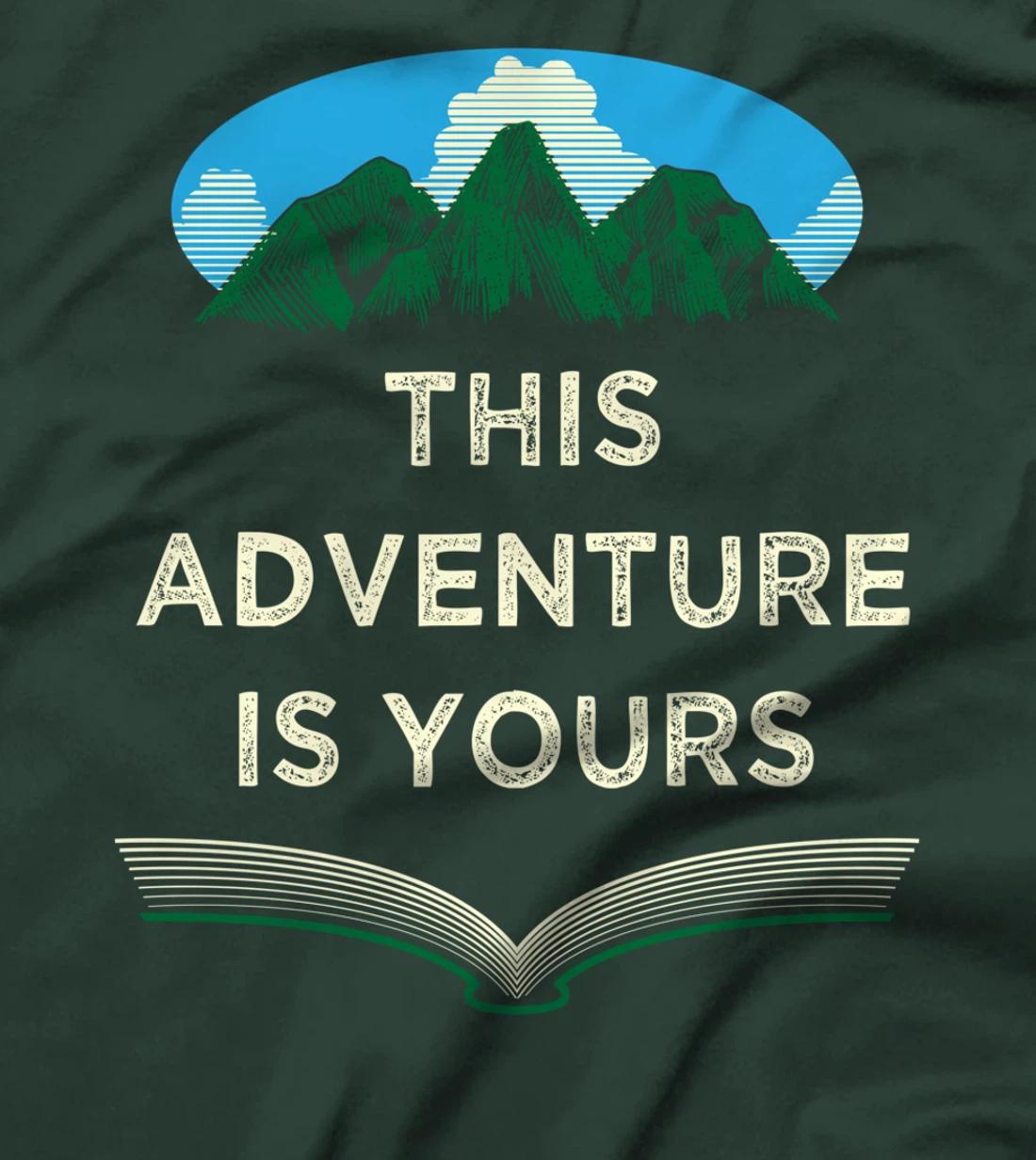 This Adventure Is Yours Camping Trip Camper Travel Hiking T-Shirt