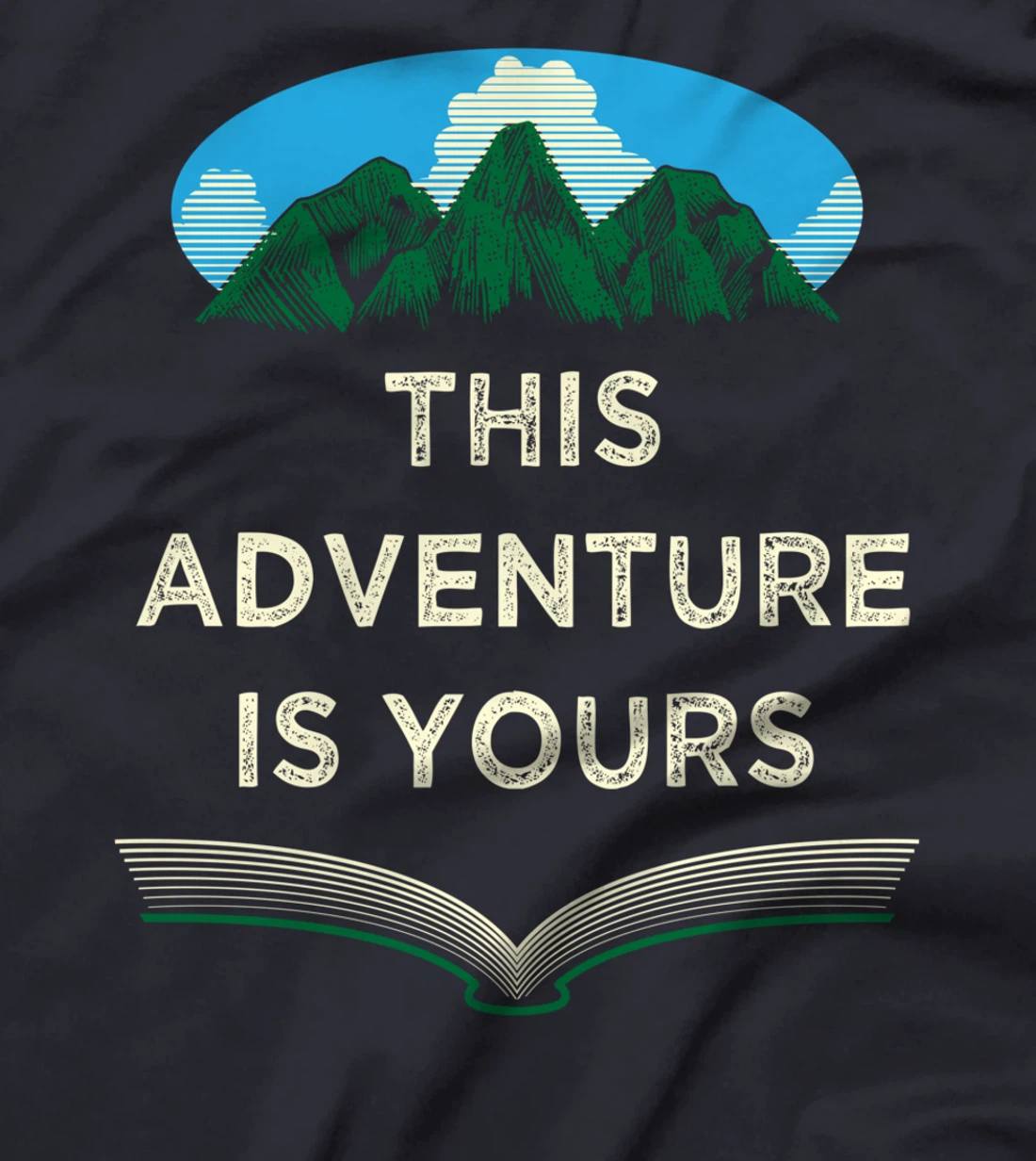 This Adventure Is Yours Camping Trip Camper Travel Hiking T-Shirt