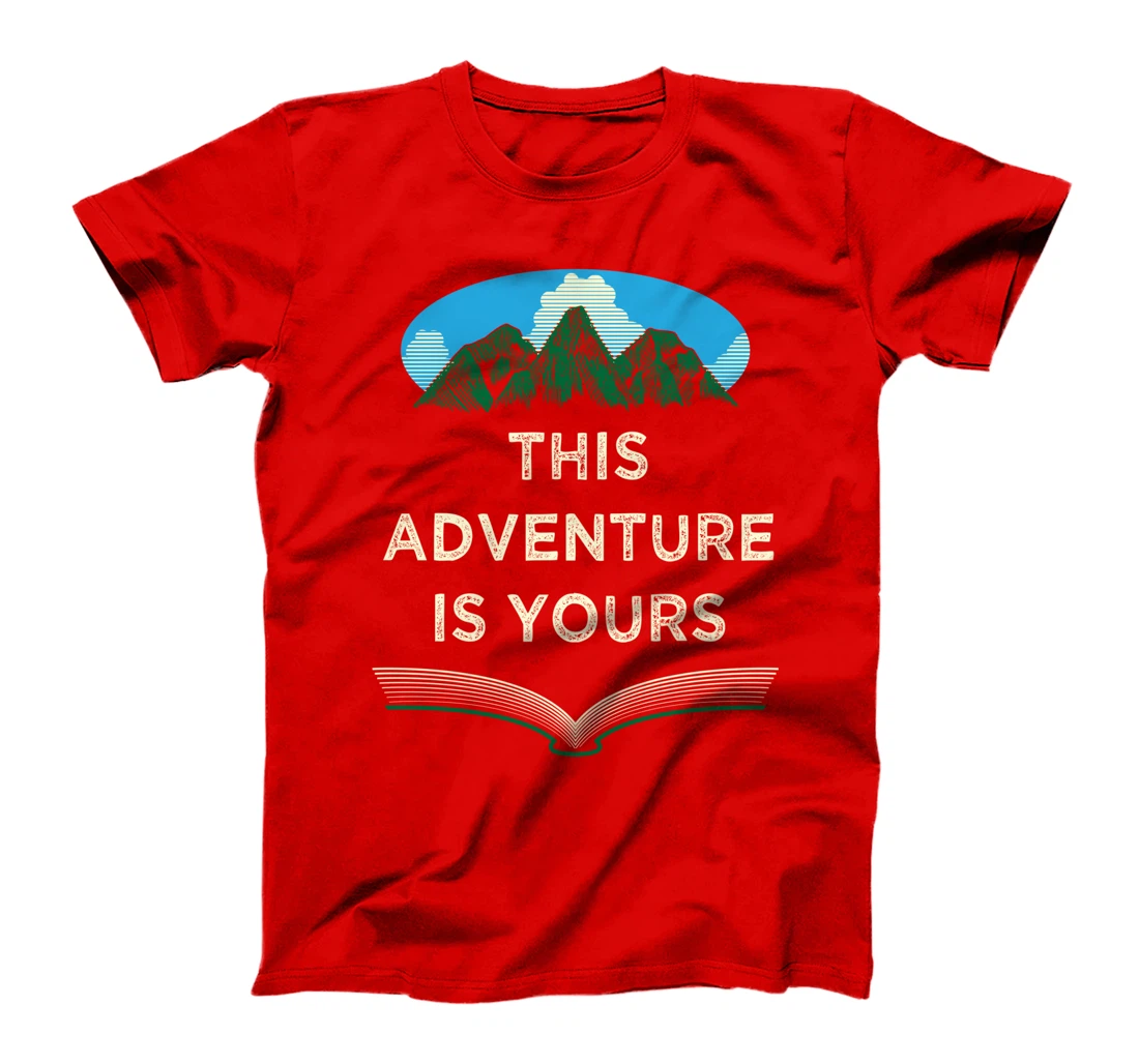 This Adventure Is Yours Camping Trip Camper Travel Hiking T-Shirt