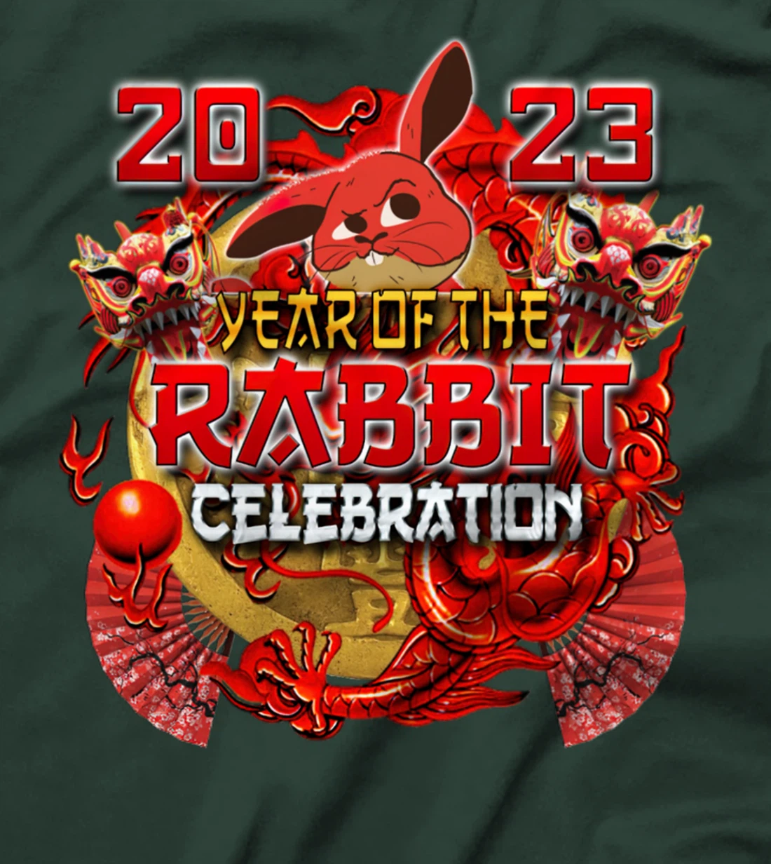 New Year's Eve Of The Rabbit Chinese Happy New Year 2023 T-Shirt