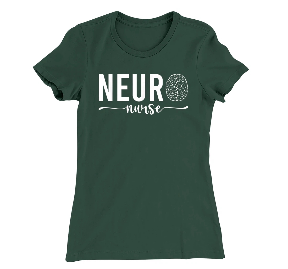 Neurosurgery Neurology Neuro Tech Trauma Icu Stroke Nurse T-Shirt, Women T-Shirt