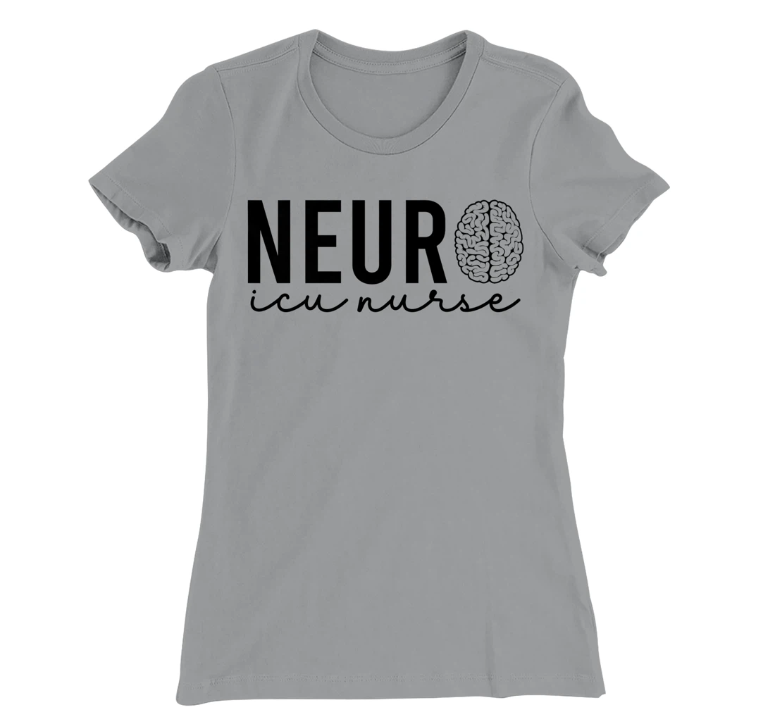 Neurosurgery Neurology Neuro Tech Trauma Icu Stroke Nurse T-Shirt, Women T-Shirt
