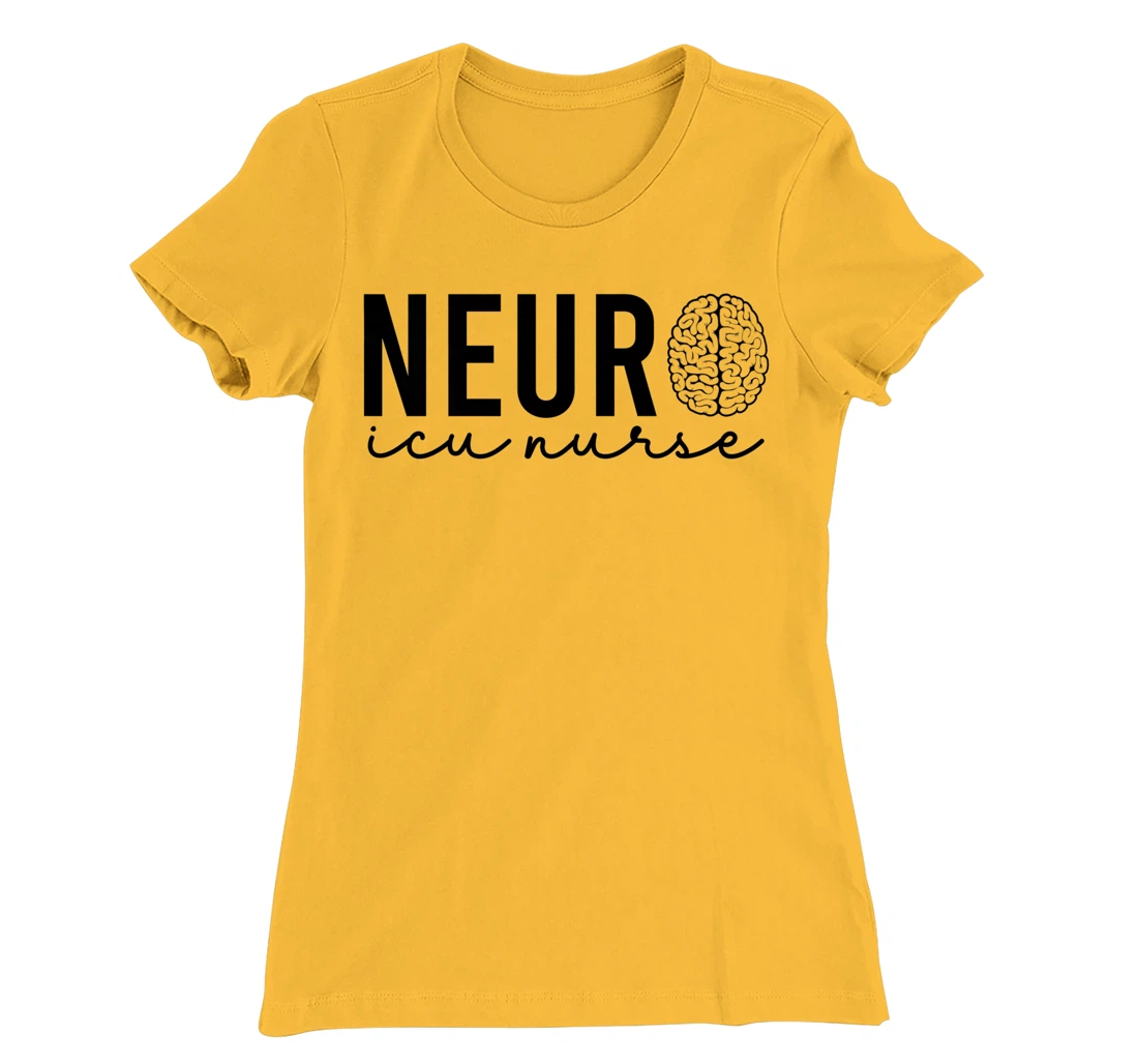 Neurosurgery Neurology Neuro Tech Trauma Icu Stroke Nurse T-Shirt, Women T-Shirt