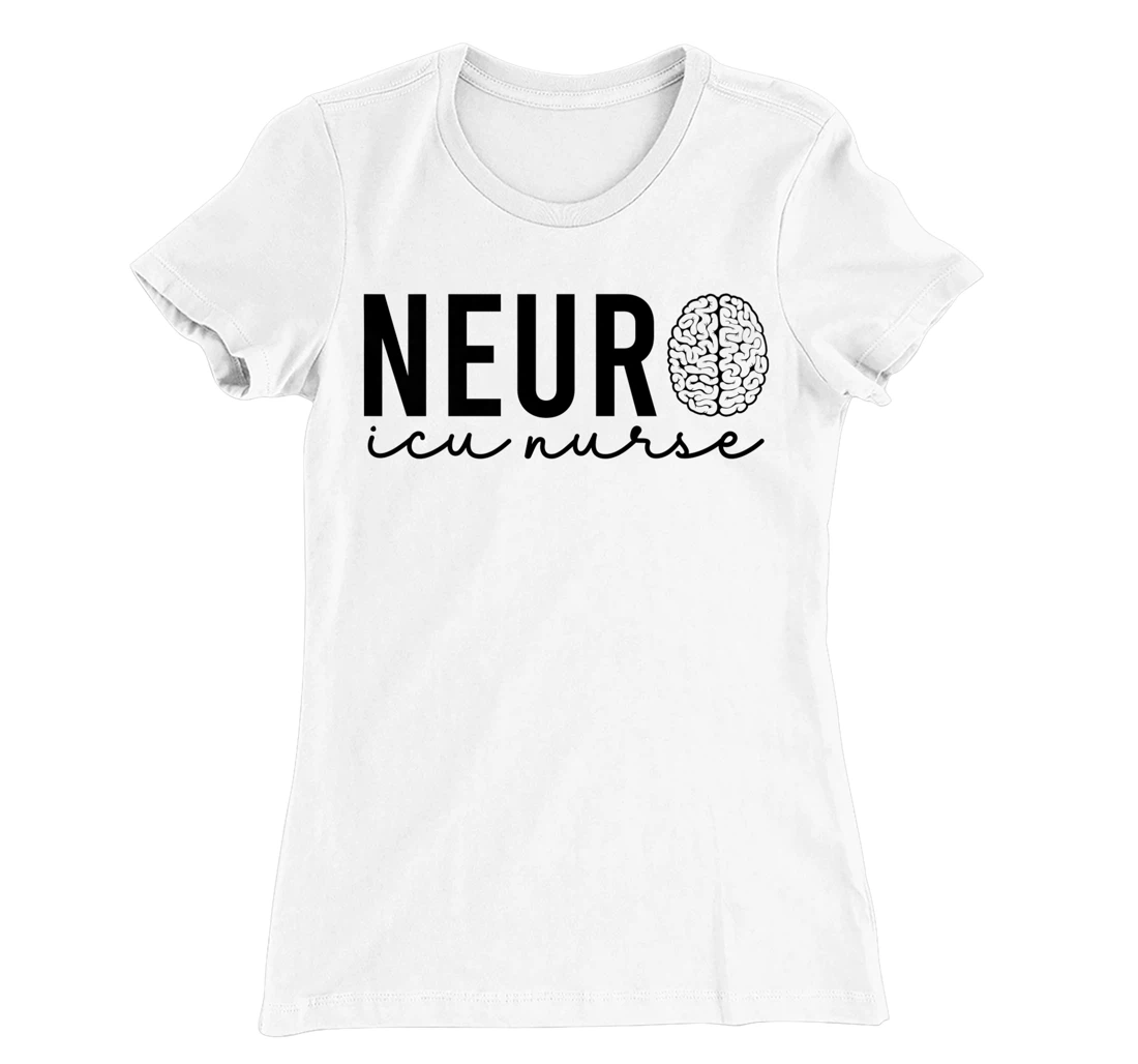 Neurosurgery Neurology Neuro Tech Trauma Icu Stroke Nurse T-Shirt, Women T-Shirt