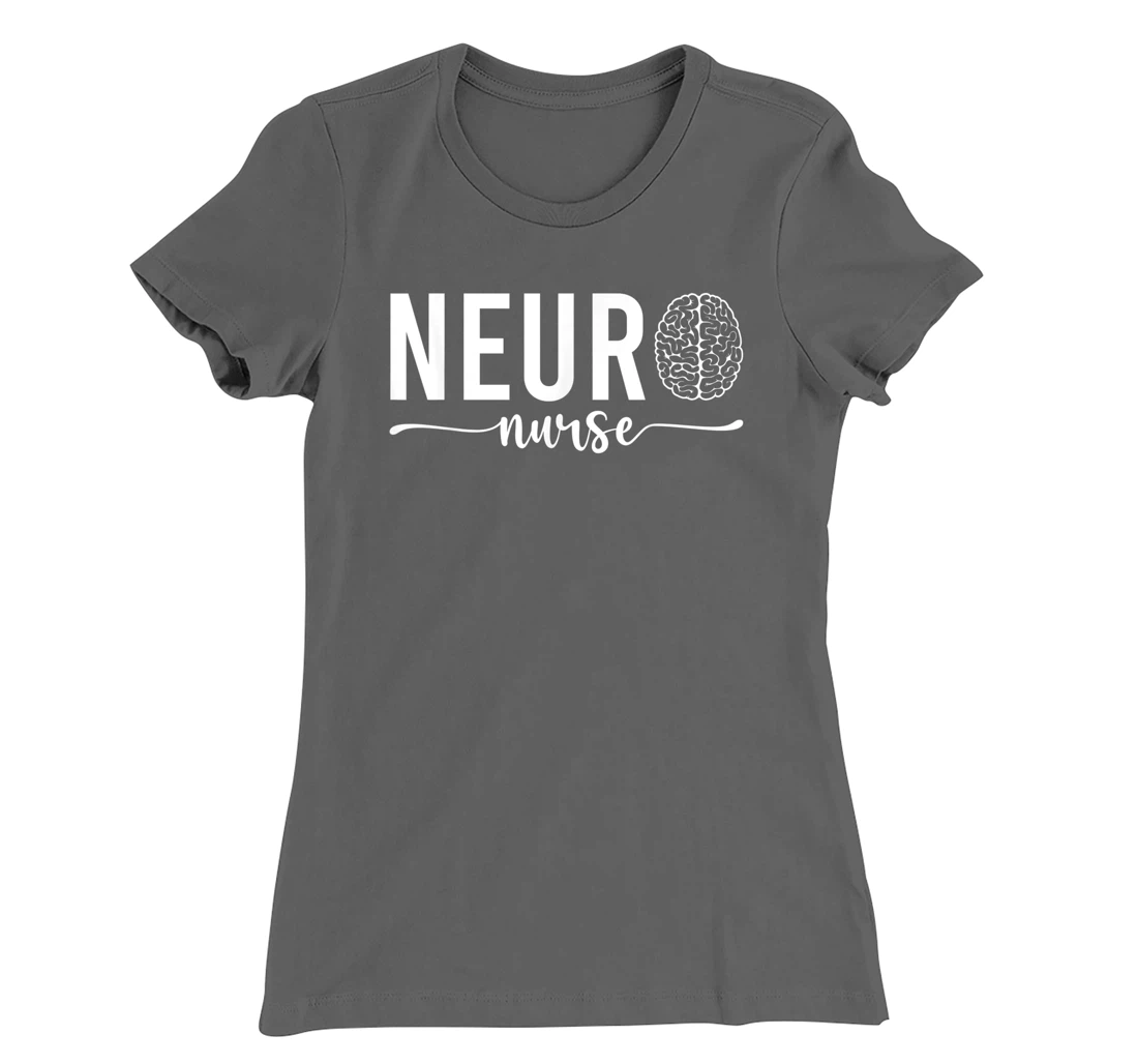 Neurosurgery Neurology Neuro Tech Trauma Icu Stroke Nurse T-Shirt, Women T-Shirt