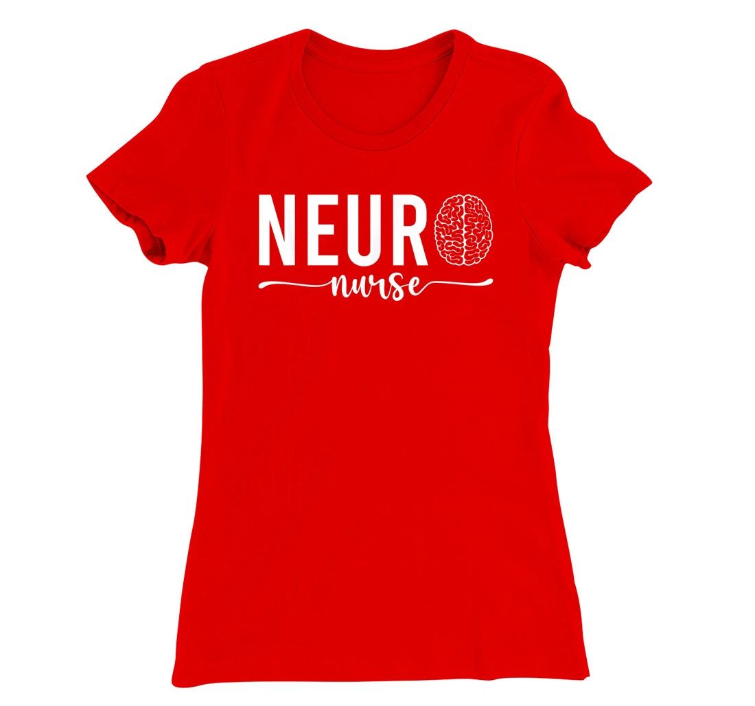 Neurosurgery Neurology Neuro Tech Trauma Icu Stroke Nurse T-Shirt, Women T-Shirt