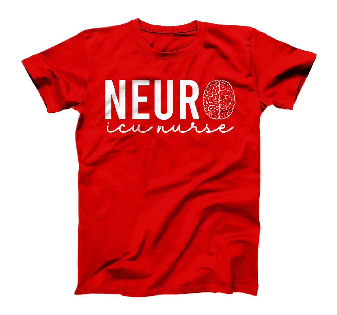 Neurosurgery Neurology Neuro Tech Trauma Icu Stroke Nurse T-Shirt