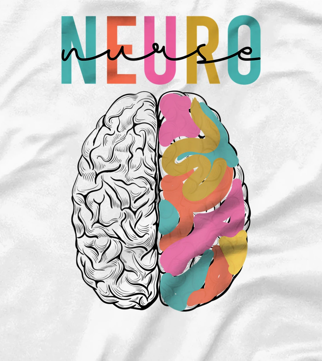 Neurosurgery Neurology Neuro Tech Trauma Icu Stroke Nurse T-Shirt, Women T-Shirt