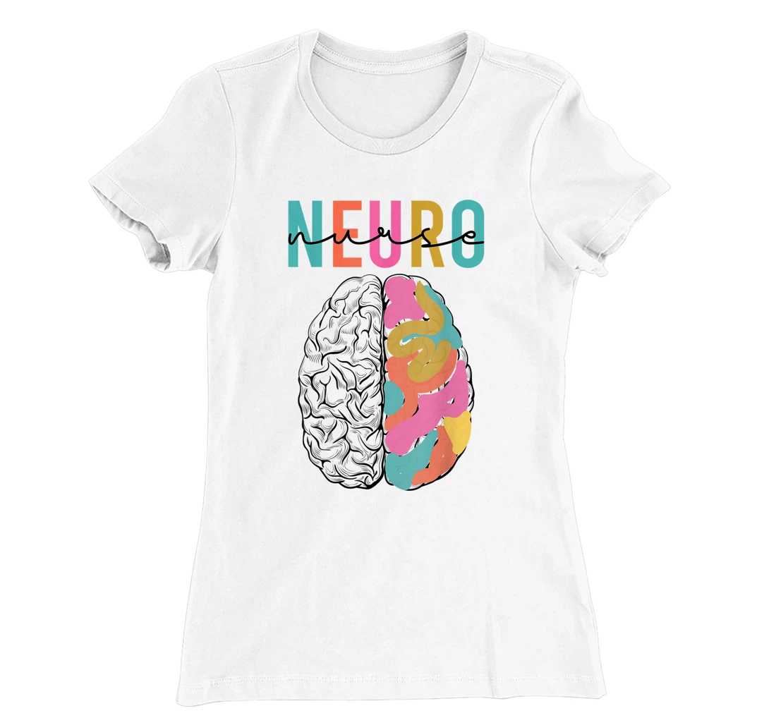 Neurosurgery Neurology Neuro Tech Trauma Icu Stroke Nurse T-Shirt, Women T-Shirt