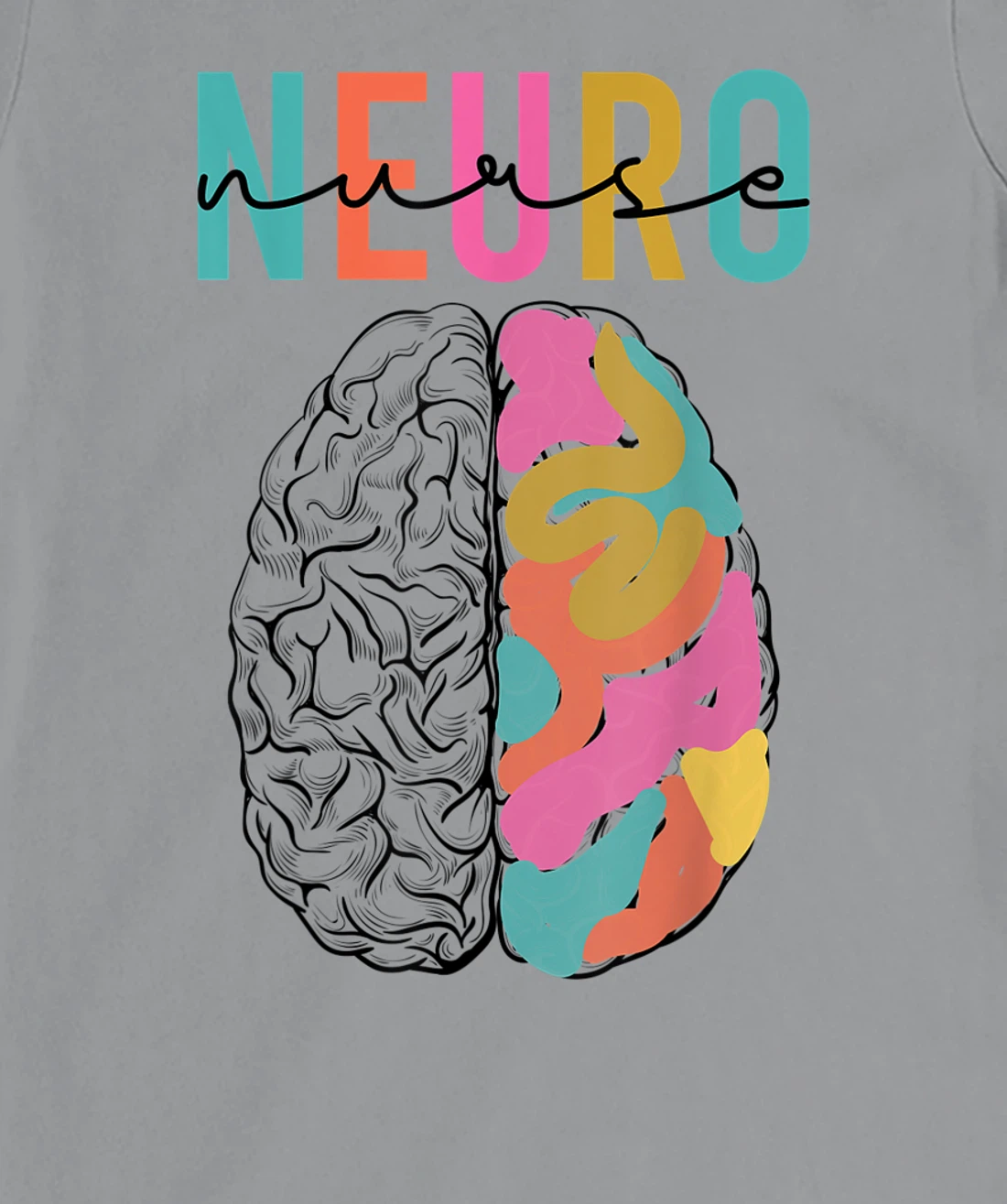 Neurosurgery Neurology Neuro Tech Trauma Icu Stroke Nurse T-Shirt, Women T-Shirt