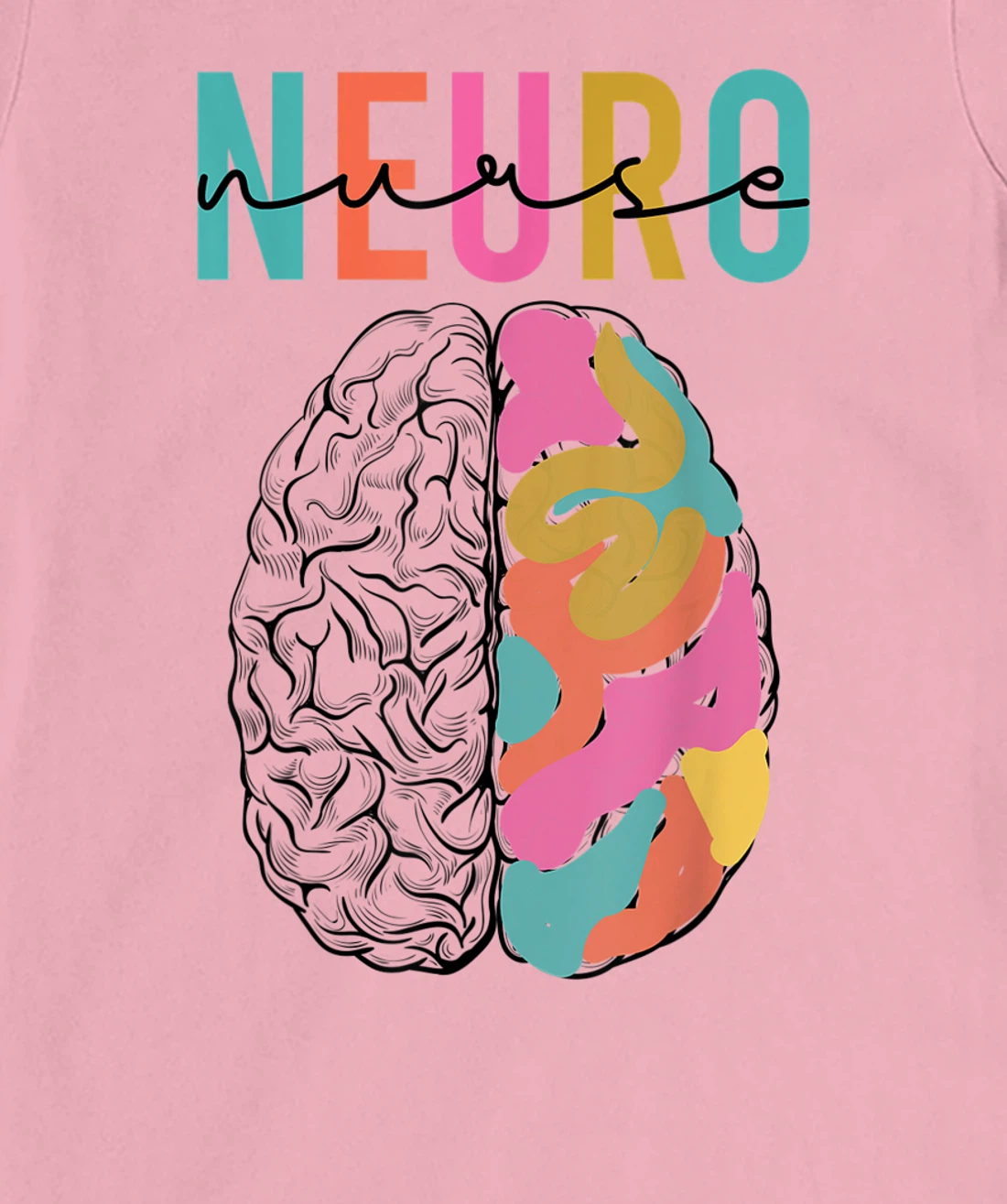 Neurosurgery Neurology Neuro Tech Trauma Icu Stroke Nurse T-Shirt, Women T-Shirt