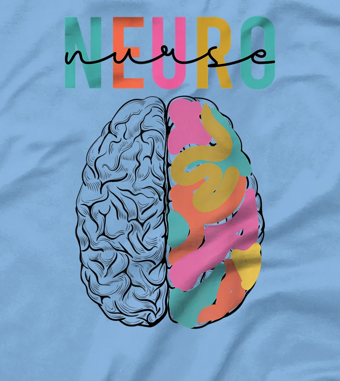 Neurosurgery Neurology Neuro Tech Trauma Icu Stroke Nurse T-Shirt, Women T-Shirt