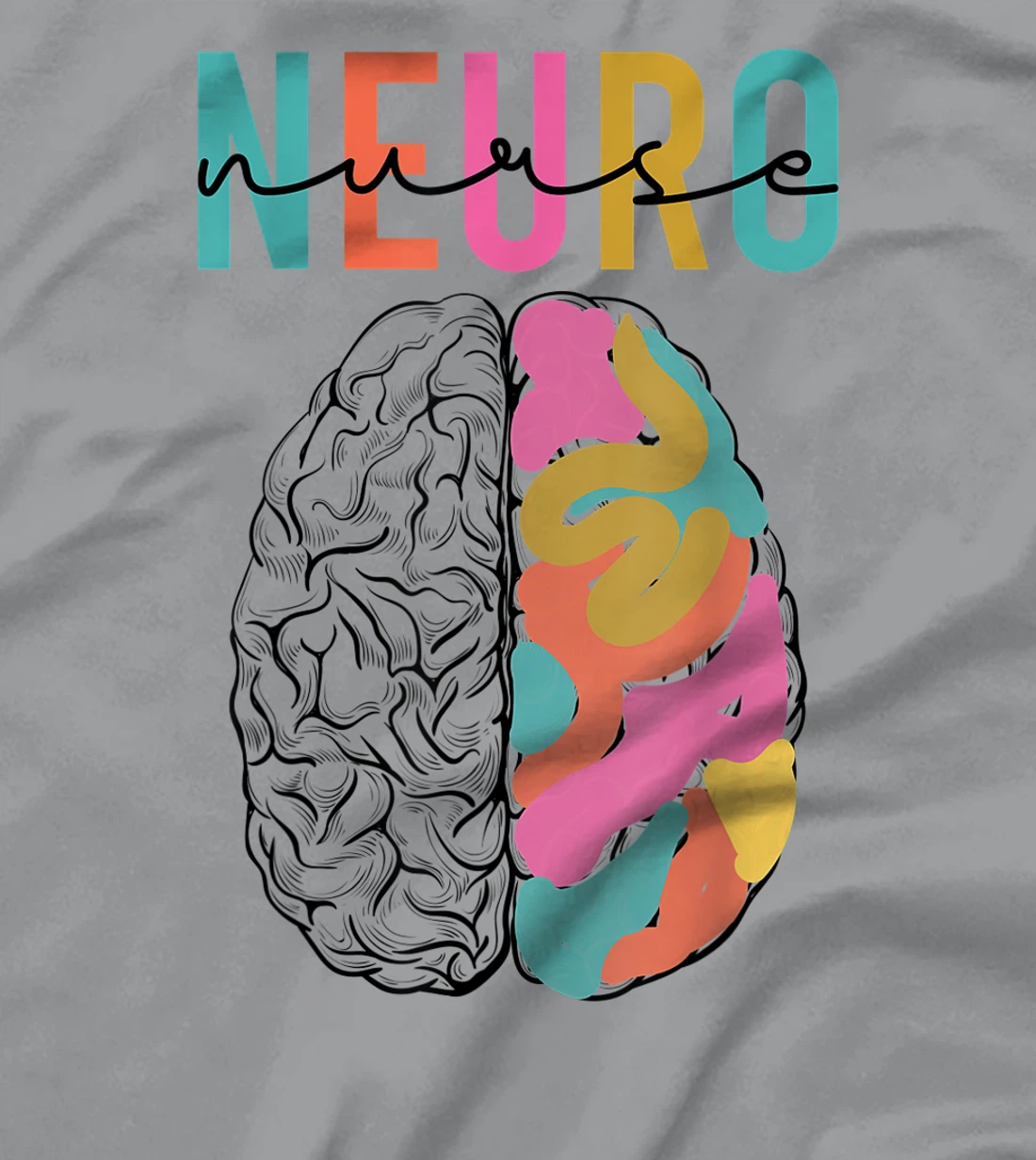 Neurosurgery Neurology Neuro Tech Trauma Icu Stroke Nurse T-Shirt, Women T-Shirt